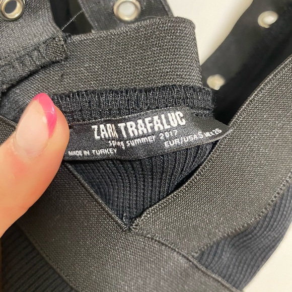 Zara black bodysuit size small, nwot - Picture 3 of 3